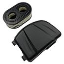 CALANDIS Air Filter Cover Kit Lawn Mower Parts Replacement for Briggs Stratton 595658