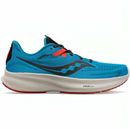 Saucony Mens Ride 15 Running Shoes Trainers Jogging Sports Comfort - Blue
