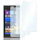 EximMobile 3X Schutzfolien für Nokia Lumia 1520 Folie | Displayschutzfolie | Displayfolie Schutzfolie | selbstklebend | transparent | blasenfrei | kein Glas | Flexible Folien