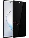 Tremolite SAMSUNG Galaxy S10 Lite Screen Protector, Premium Privacy Anti-Spy Tempered Glass Screen Protector for SAMSUNG Galaxy S10 Lite (Black)