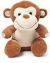 Babique Plush Soft Toy Cute Kids Animal Home Decor Boys/Girls/Baby (28 Cm, Monkey)