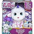 furReal Sweet Jammiecorn Lamb Interactive Plush Toy, Light-Up Toy with 35+ Sounds and Reactions, Lamb Soft Toy, Ages 4 and Up