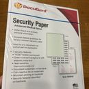 DocuGard 04542 8.5" x 11" Medical Security Papers - Green (500/RM) New