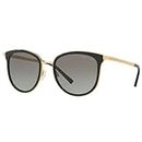 Michael Kors Women's Adrianna I MK1010 Black/Gold Sunglasses