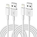 Lightning Cable iPhone Charger,2 Pack 6FT Apple MFi Certified USB iPhone Fast Chargering Cord,Data Sync Transfer Compatible for 14/13/12/11 Pro Max Xs X XR 8 7 6 5 5s iPad iPod More