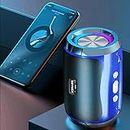 Bluetooth Speaker, Portable Wireless Speakers, New Intelligent Voice Bluetooth Speaker, 𝑇𝑊𝑆 Pairing, Hifi Stereo, 6H 𝑃𝑙𝑎𝑦𝑡𝑖𝑚𝑒 Wireless Speaker for Home Outdoor Party Flash Deals Of The Day
