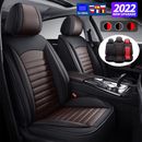 3D Leather Car Seat Covers For Cadillac Front Rear FULL SET Interior Accessories