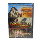 Jumanji 3-Movie Collection Jungle Next Level DVD Canada Bilingual NEW SEALED