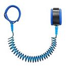 Hooyyene Anti Lost Wrist Link for Toddlers, Safety Toddler Leash, Child Leash, Wrist Leash for Babies and Kids, Children's Safety Wristband for Outdoor, Family Travel(8.2ft/2.5m,Blue)