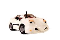 1996 de colección sedán Sam No.1 blanco con ojos en movimiento coches Techron