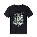 Family Mer.lina Design Costume Ice Cold Hands Tees Enid Tops, Black, Negro , M