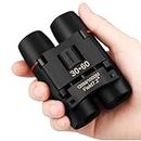 BIGXEN Compact Binoculars for Adults and Children Bird Watching Travel Sightseeing with Clear Vision (30 X 60)