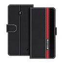 for Nokia Lumia 630 Flip Cover, Magnetic Buckle Multicolor Business PU Leather Phone Case with Card Slot, for Nokia Lumia 635 4.5 inches