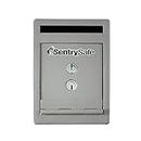 SentrySafe Depository Safe with Dual Key Lock, Steel Drop Slot Safe for Offices and Businesses, Securely Store Cash, Deposits and Valuables, 0.23 Cubic Feet, 8.5 x 6 x 12.3 Inches, UC-025K