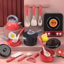 Delightful Pretend Play Kitchen Play Set- Cookware, Cutlery, Pressure Cooker, Induction Cooker, Perfect Learning Gift For Girls And Boys Christmas Gift