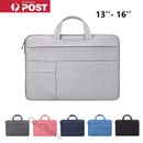 Laptop Sleeve Bag Carry Case Multipockets 13'' 14'' 15'' 16''for MacBook Dell HP