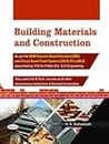 Building Materials & Construction For 3 Sem Be Civil Engineering : Vtu