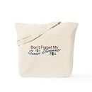 CafePress Senior Discount Tote Bag Natural Canvas Tote Bag, Reusable Shopping Bag