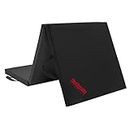 GoSports 2 inch Thick 6 ft x 2 ft Tri-Fold Exercise Fitness Mat - Great For Workouts, Yoga, Stretching