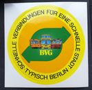 Transport BVG Aufkleber sticker