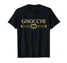 Gnocchi Feinschmecker mit lustigem Logo-Stil T-Shirt