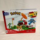 NEU! MEGA Pokémon Adventure Builder Picknick Spielzeug Bausatz, Eevee & Lucario. 