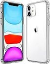 Mkeke Compatible with iPhone 11 Case, Clear Shock Absorption Bumpers Cases for 6.1 Inch