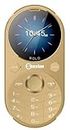 Snexian All-New Bold 888 Modern Premium Dual Sim |Keypad Mobile| with 1.44" Display| BT Dialer | Circle Phone|Voice Changer|Auto Call Recording|Long Lasting Battery| FM| Camera|Feature Phone| Gold
