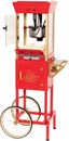 Nostalgia Popcorn Maker Machine - Professional Cart with 8 Oz Kettle Makes up to