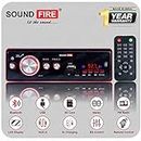 Sound FIRE SF-0010 (RED) Bluetooth/USB/SD/AUX/FM/MP3 Car Stereo