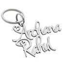 BAWLI BOOCH Name Customized Name Keychain 2.5Mm Thick Steel Customize Keychain | Rough And Tuff Key Chain For Daily Use