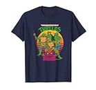 Teenage Mutant Ninja Turtles Retro Sun Group T-Shirt