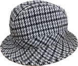 HIGH QUALITY Kids Plaid Stripe Hat  Sun Hat Cap Bucket Hat 50cm Wide Brim