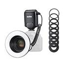 Godox ML150II Macro Ring Flash on Camera Ring Flash Light GN12 CCT 5800K±200K for Fuji, for Canon, for Nikon, for Sony, for Olympus Camera