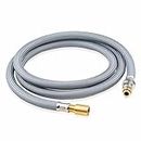 Faucet Hose for Delta Faucet Hose Replacement Parts,RP50390 RP62057 RP74608 Hose for Sink Kitchen Faucet Parts, Pull-Out and Pull-Down Fauct Hose Repair Kit, Brass Adapter, 59 Inch