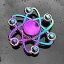 Bestie toys Classic Hollow Star Circle Wheel Spinner Toy Metal for Kids Adults Finger Hand Spinner Gadget Desk Toy Spinning Top Focus Party Favors Stuffer Fidget for Stress Relief Anti Anxiety Gift