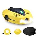 CHASING Dory Underwater Drone - Small-Sized 1080p Full HD Underwater Drone with Camera for Real Time Viewing, APP Remote Control and Portable with Carrying Case, WiFi Buoy and 49 ft Tether, ROV，Yellow