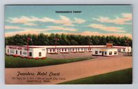 Maryville TN-Tennessee, Travelers Hotel Court Advertising, Vintage Postcard
