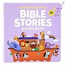 Bible Stories Christian Sound Books for Toddlers 1-3 | Musical Baby Song Book | Sing Along Book Toys for Kids | Interactive Toddler Books for 1 Year Old for Baptism Gifts, Easter Baskets & Birthdays