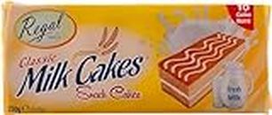 Regal Bakery Classic Milk Snacks Cakes Soft Sponge Cake - Golden Delight Cake Snack | - Baked to Perfection | Sweet Treat For Family