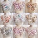 Clothing Accessories Embroidery Tulle Applique Bead  Women Lady Girl