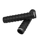 Ayaport Kayak Paddle Grips Non-Slip Silicone Wraps Blister Prevention Kayaking Accessories for Take-Apart Paddle (Black)