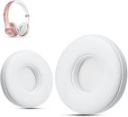 Replacement Cushions Ear Pads For Dr. Dre Beats Solo 2.0 & 3.0 Wireless in White
