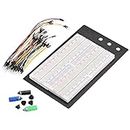 MECCANIXITY Breadboards Kit 1660 Point Solderless Breadboards Set for Proto Shield and Testing1 Set
