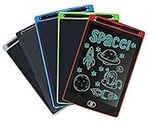 LUCID...We Build Relations 8.5 inch LCD Writing Tablet for Children. 3-8 Years Digital Magic Slate, Electronic Notepad, Drawing Rough Pad, Best Birthday Gift for Boys & Girls. - Pack of 6