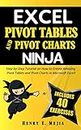 EXCEL PIVOT TABLES and PIVOT CHARTS NINJA: Step-by-Step Tutorial on How to Create Amazing Pivot Tables and Pivot Charts in Microsoft Excel!