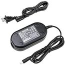 Glorich AA-E9 AA-E8 AA-E7 AA-E6A replacement AC Power Adapter / Charger for Samsung Camcorders SMX-F34BN SC-D23 SC-D86 SC-D118 SC-D200 SC-D5000 SC-MX10 MX20 SC-HMX10 SMX-F30BN F34BN VP-D101 VP-DX105i and Many more