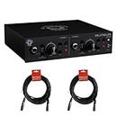 Black Lion Audio Auteur mkIII 2-Channel Mic Preamp and DI Bundle with 2x XLR- XLR Cable
