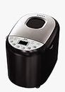 AMERICAN MICRONIC-Atta & Bread Maker, Fully Automatic, 19 Pre-Programmed Menus for Atta Kneading and Bread making, 3 Crust Colours, Delay Timer, LCD Display, 550W (Black & Steel)-AMI-BM3-550WDx