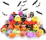 ANAB GI Mochi Squishy Toys for Kids Party Favors Halloween Treat Goody Bags Filler Gifts Pumpkin Ghost Spider Squishies Halloween Toys Halloween Decorations Stress Relief Toy for Adults( PACK-10)